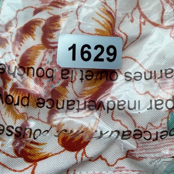 World Market Womens Pajama Pants L XL Floral Boho Cottage Wide Leg Loungewear - Picture 11 of 11